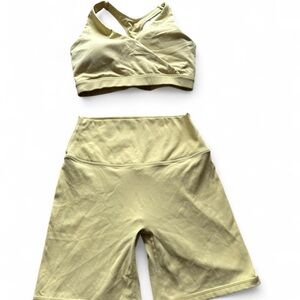 Yellow Astoria Activewear Set